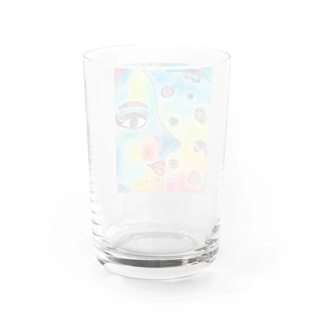 Ruchi91の空の女神現わる💫 Water Glass :back