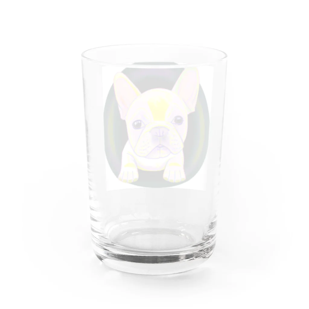 雑多屋さんのパピードッググッズ Water Glass :back