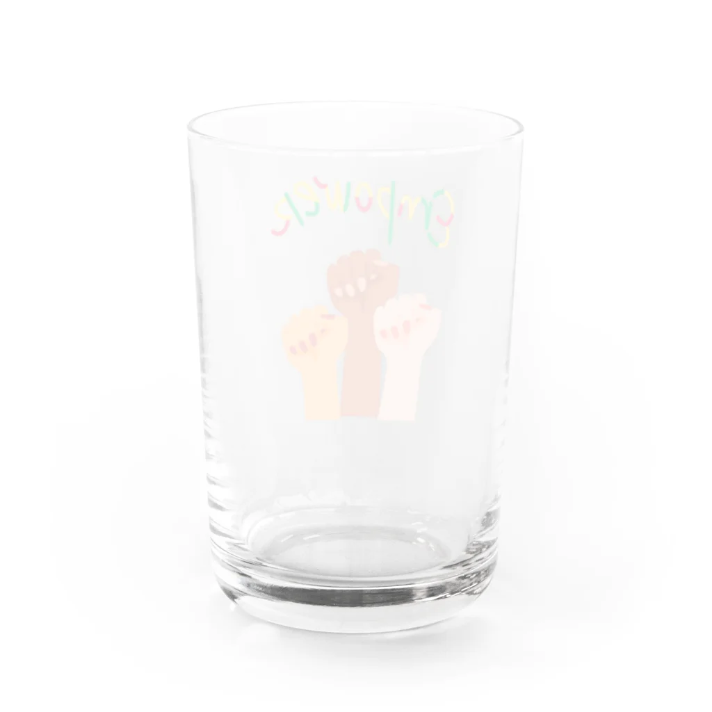 GG Voice & ActionのEmpower Water Glass :back