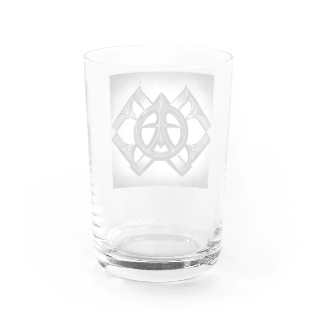 kuri_AMERICANのアイアンクロス Water Glass :back