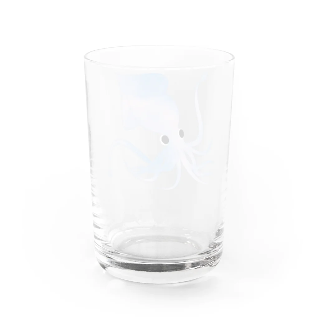 GOOMINS ショップのいかっち Water Glass :back