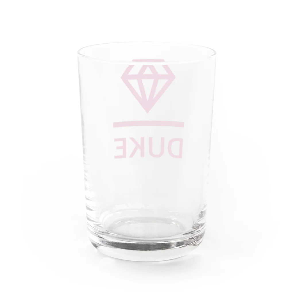 Duke Diamondのデューク・ダイアモンド(ボルドー) Water Glass :back