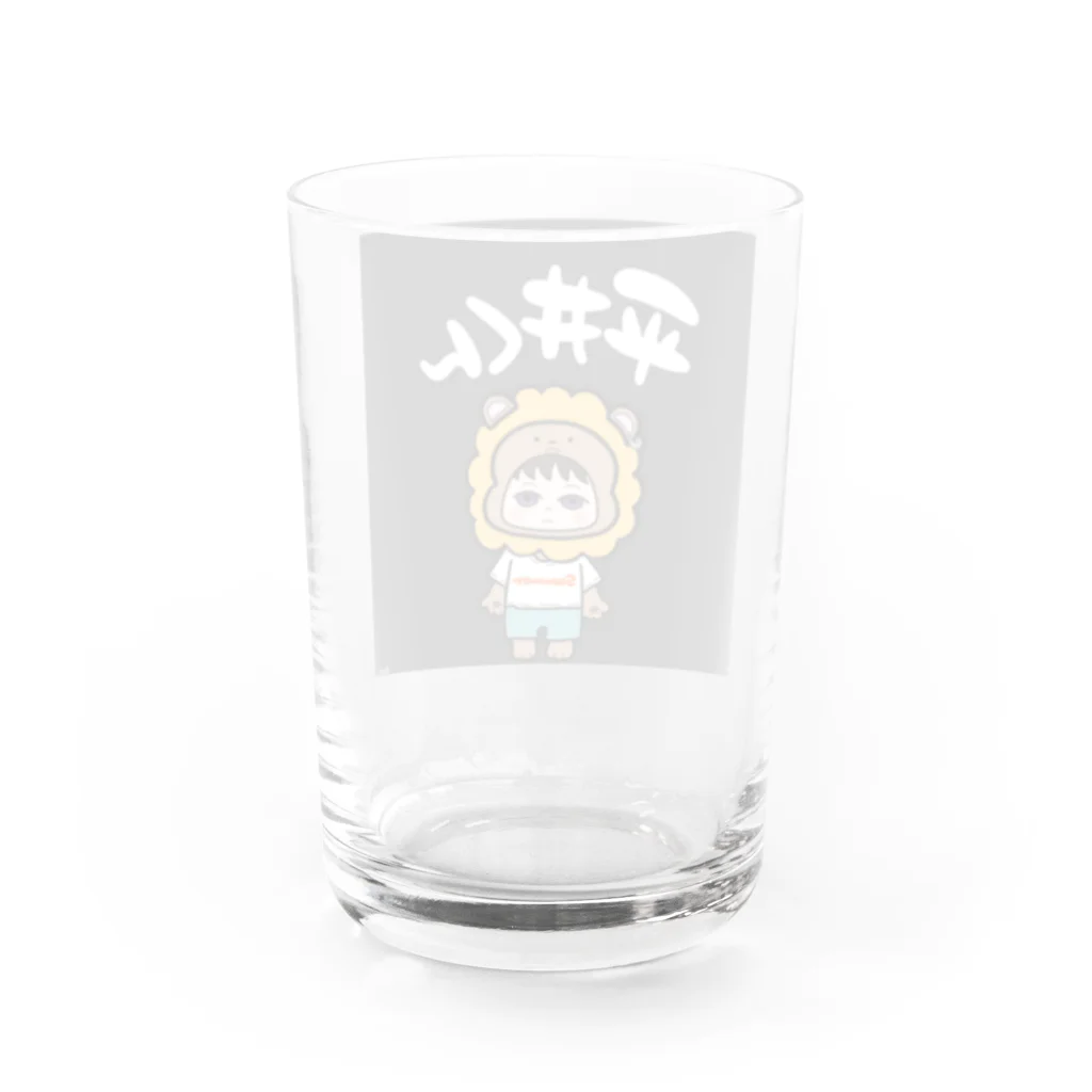 平井くんの平井くんグッズ Water Glass :back