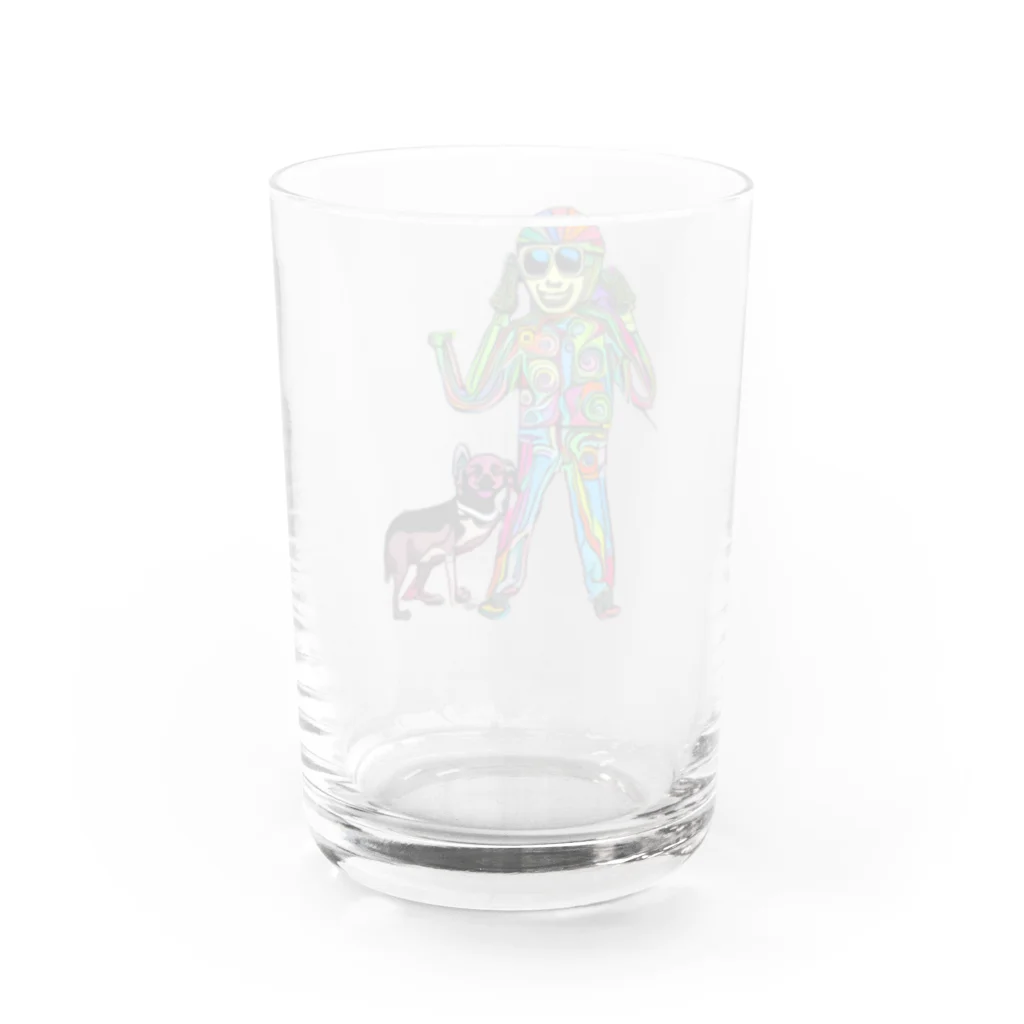 nob10のrider&dog Water Glass :back