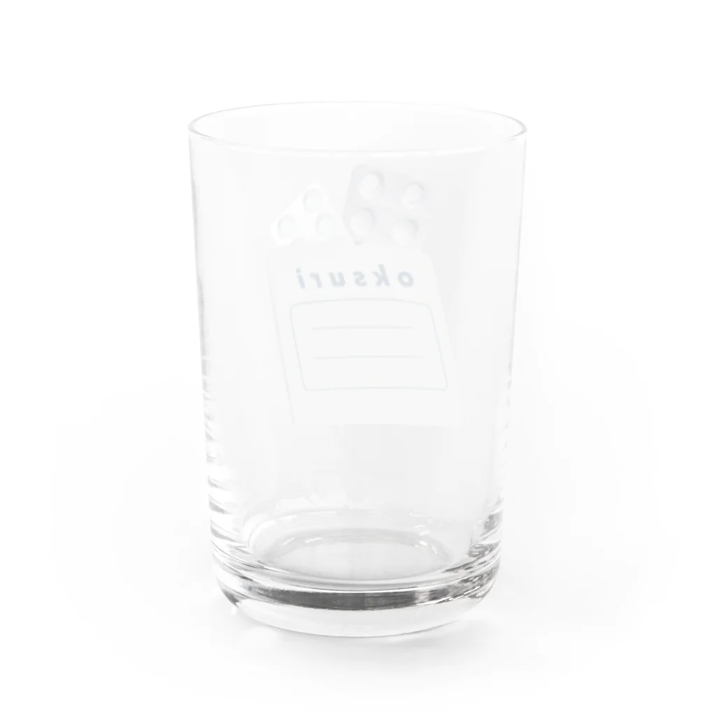 ハム姉のお店のお薬🫙oksuri Water Glass :back