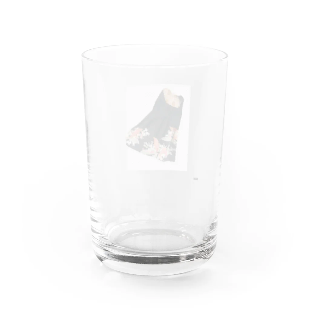 KeishopCreations - 日本の美をあなたにのハンドメイドリメイク着物グッズ Water Glass :back