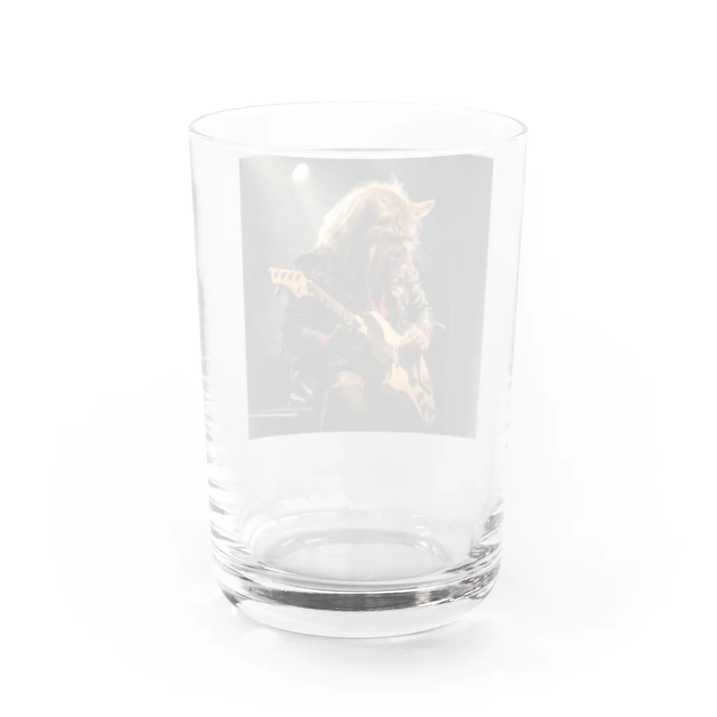 Gavi'sのRockなCat 猫ギターバージョン2 Water Glass :back