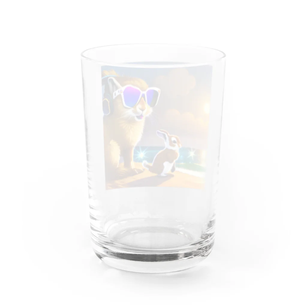 CHOCOLATEAの輝く未来 Water Glass :back