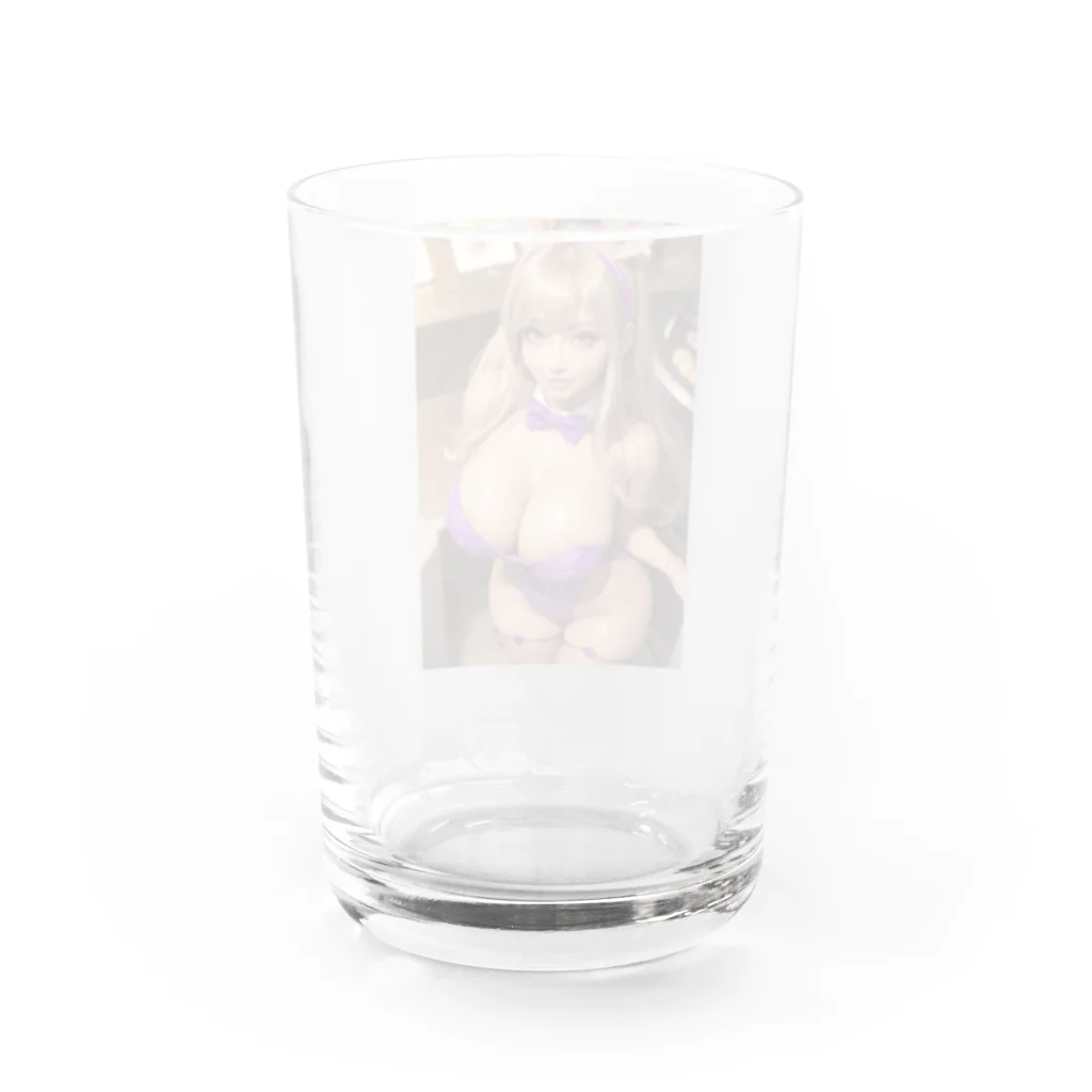 AIグラビア 爆乳ギャル YUKIのAIグラビア 爆乳バニーギャル02 Water Glass :back