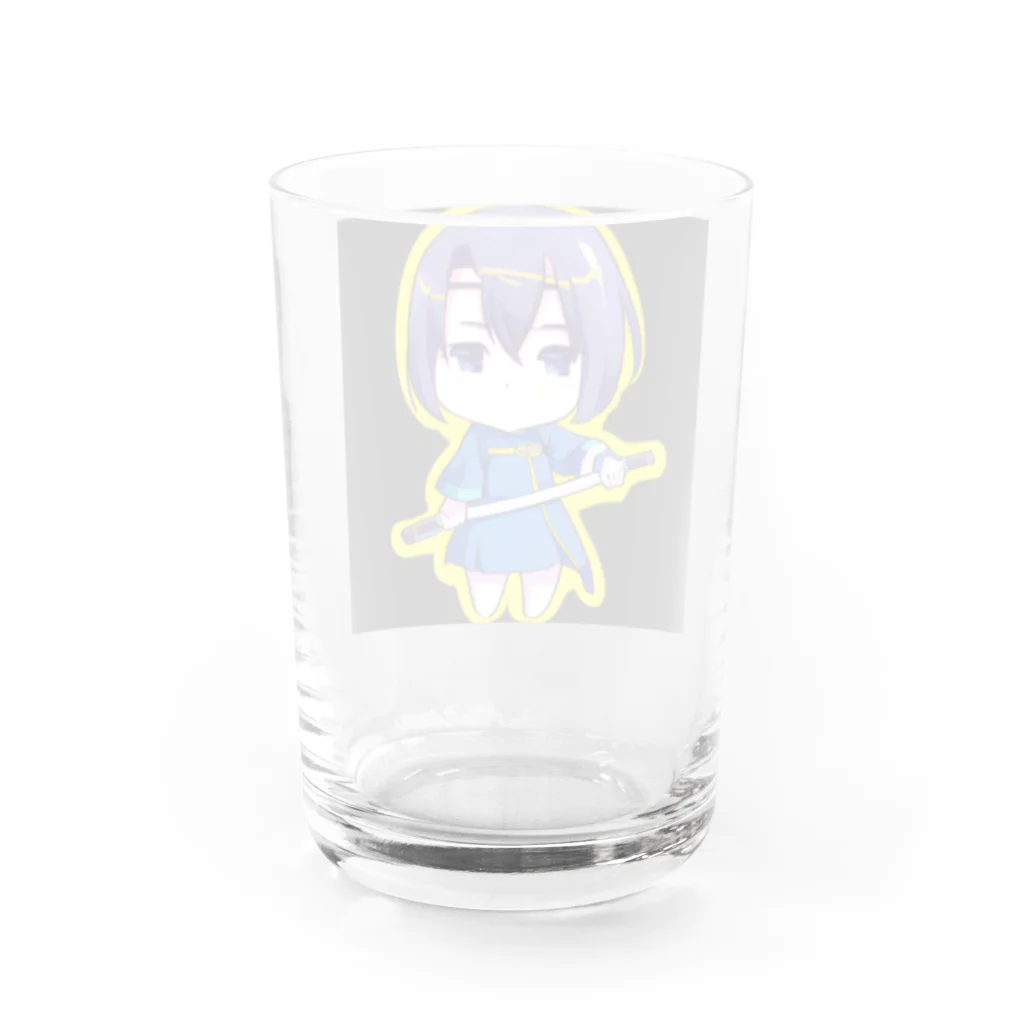 ちびキャラのちびキャラ Water Glass :back