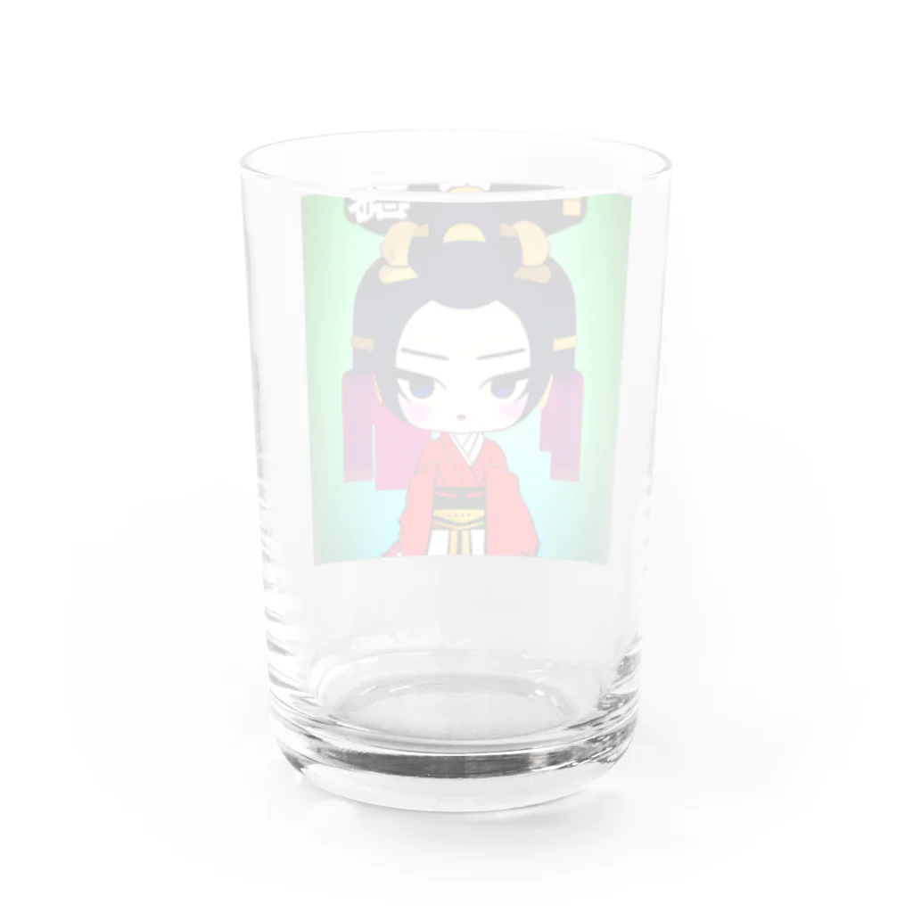 ちびキャラのちびキャラ Water Glass :back