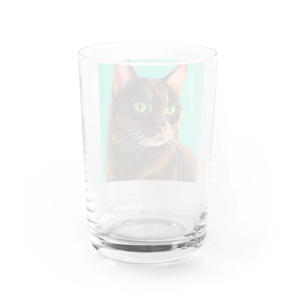 Satochuのハバナブラウン Water Glass :back