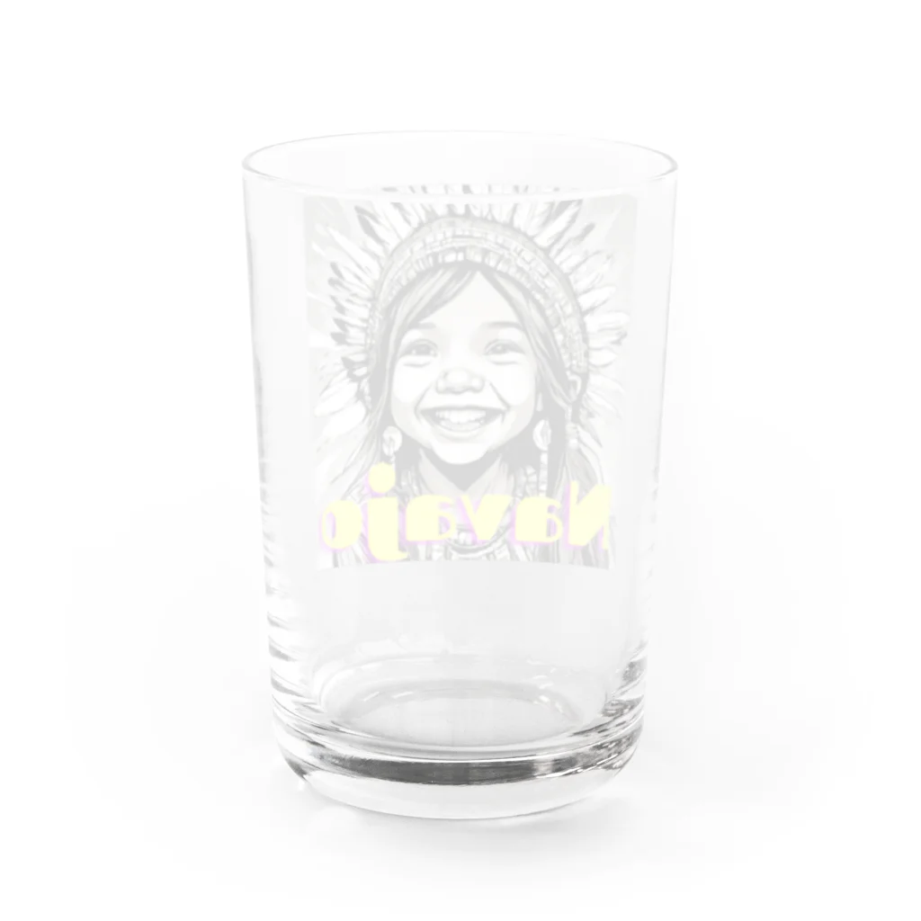 NavajoのNavajo グラス反対面