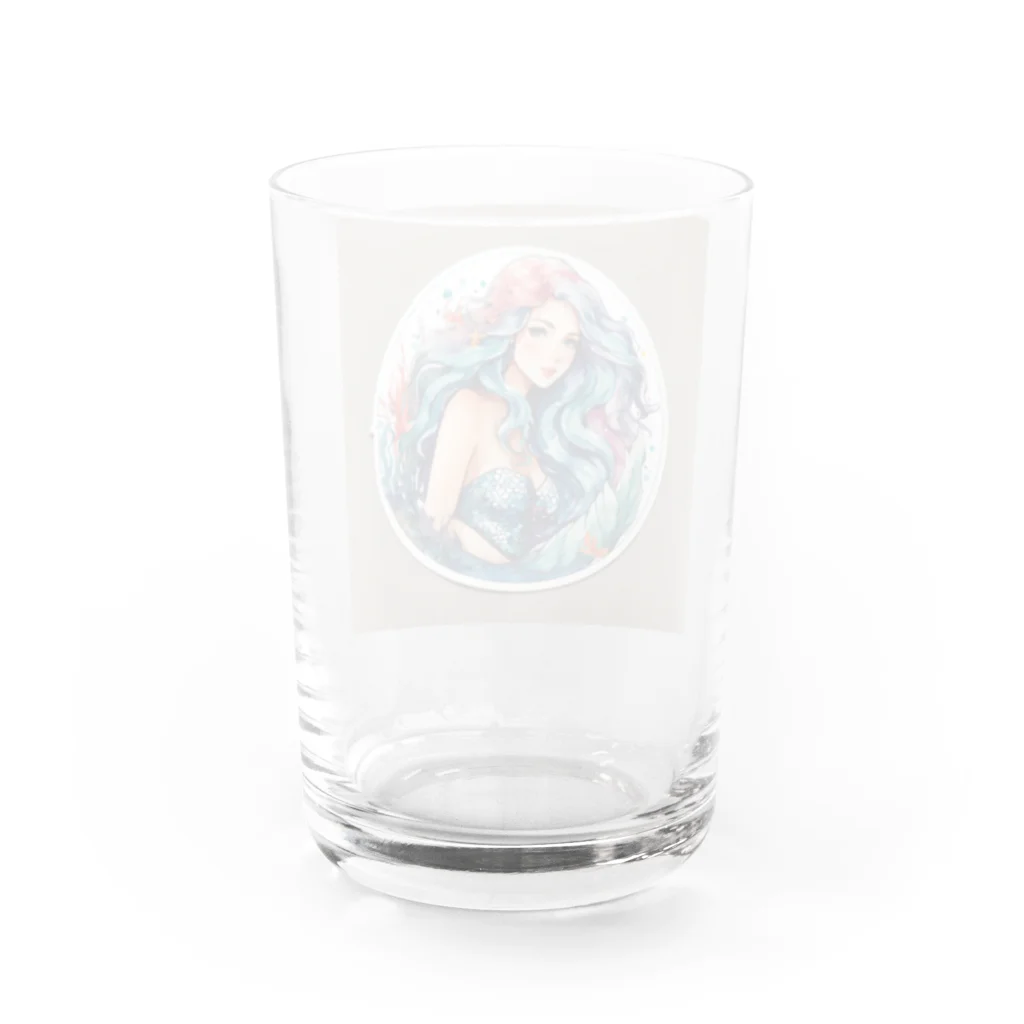 sagimoriのマーメイド Water Glass :back