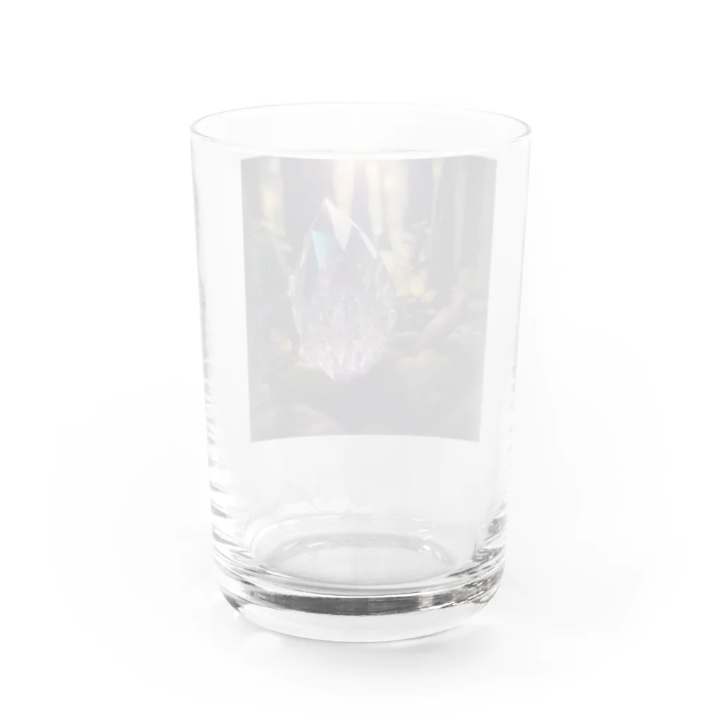 blue-asterの魔王のクリスタル Water Glass :back