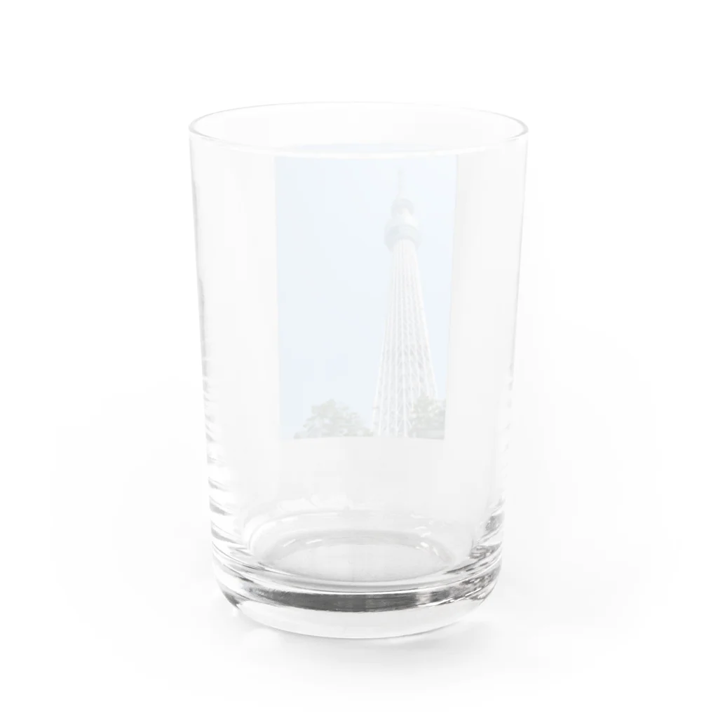 kyurakkoのTOKYO SKYTREE Water Glass :back