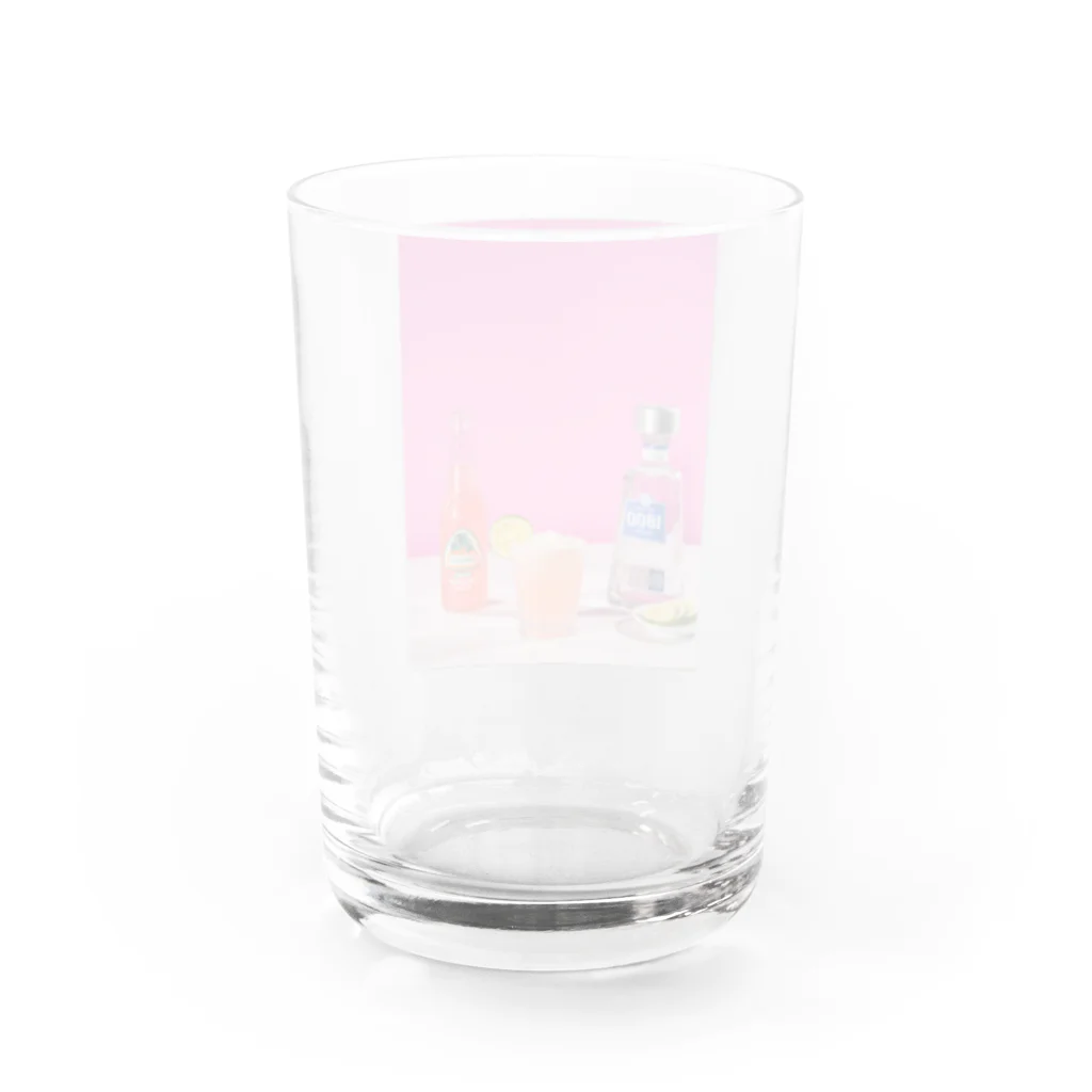 おピンクのピンクアイテム① Water Glass :back