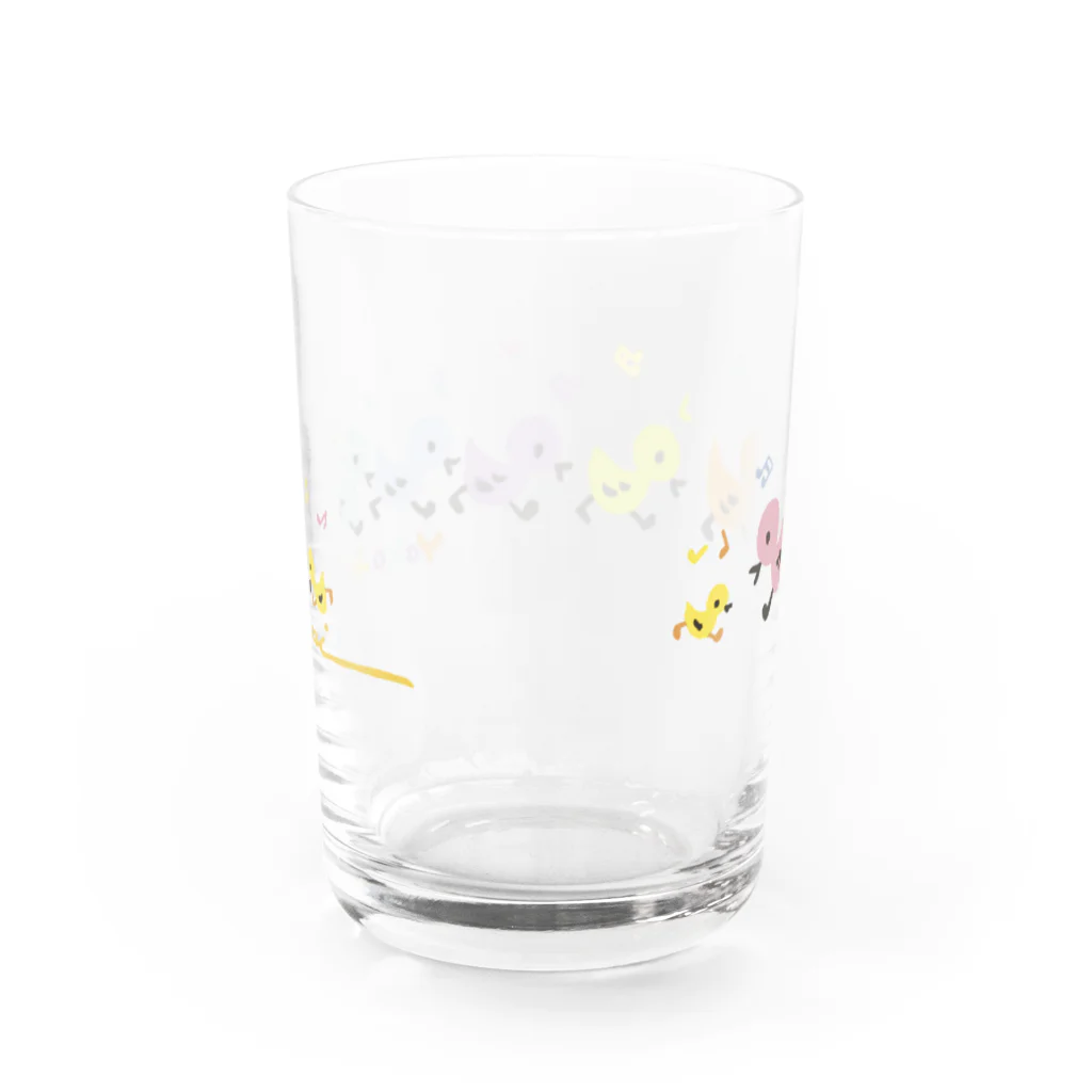 フルールデアートのyokoアヒルガーガーシリーズ Water Glass :back