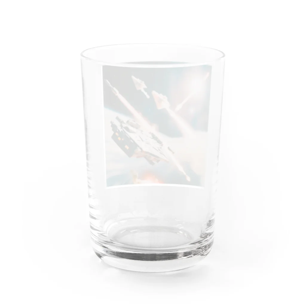 P.H.C（pink house candy）のスペースバトルシップの画像グッズ Water Glass :back