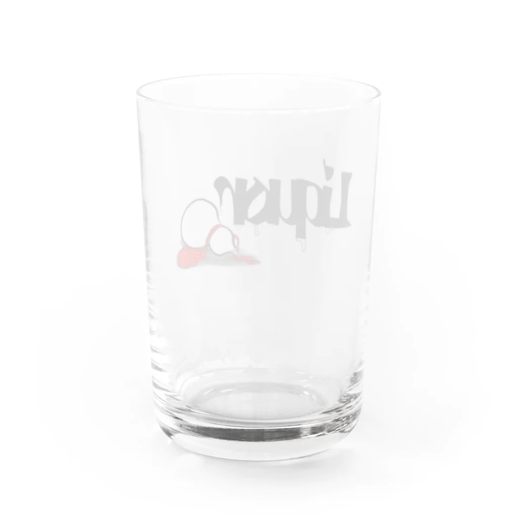 トホクマッチ🐻のお酒　オリジナル　リキュール Water Glass :back