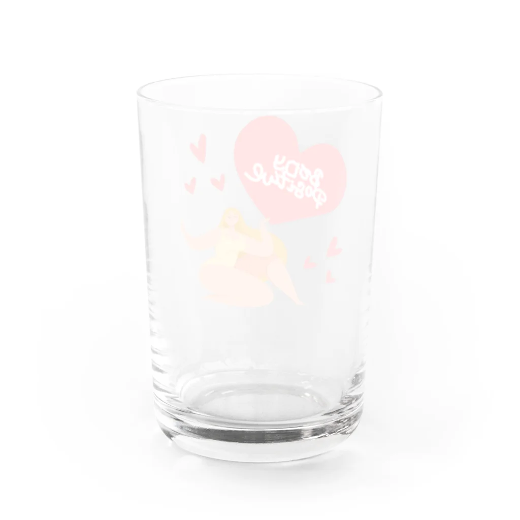 GG Voice & ActionのBody Positive Water Glass :back