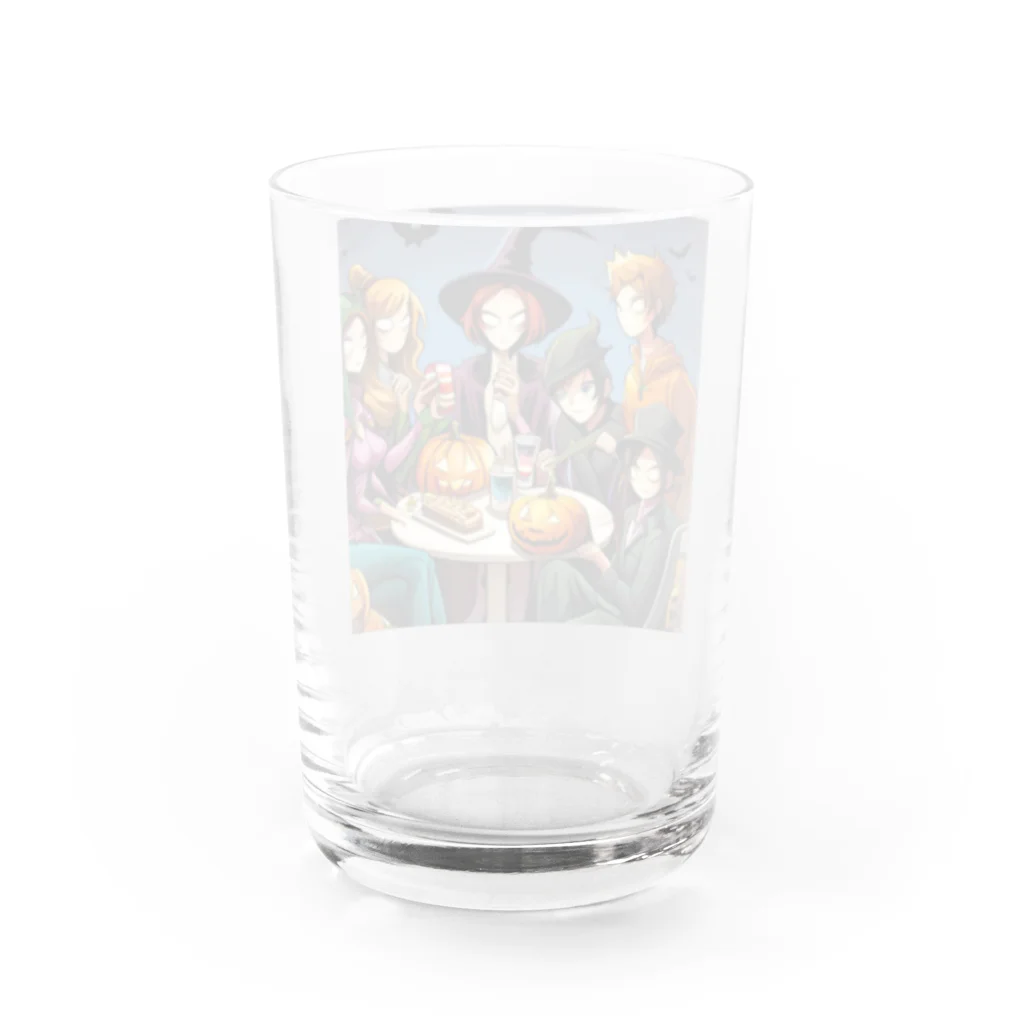 dyneのあなたのハロウィンのお祝いに Water Glass :back