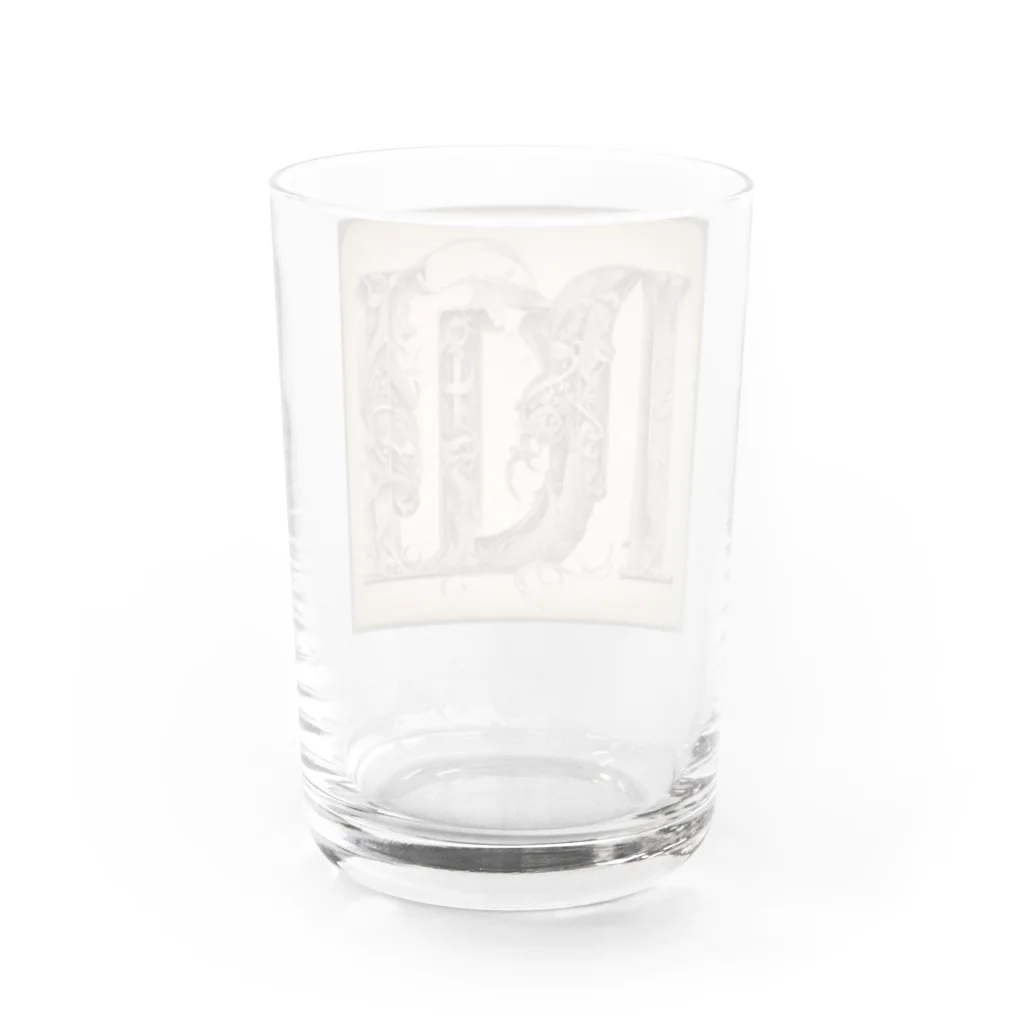 LEONの古代文字 Water Glass :back