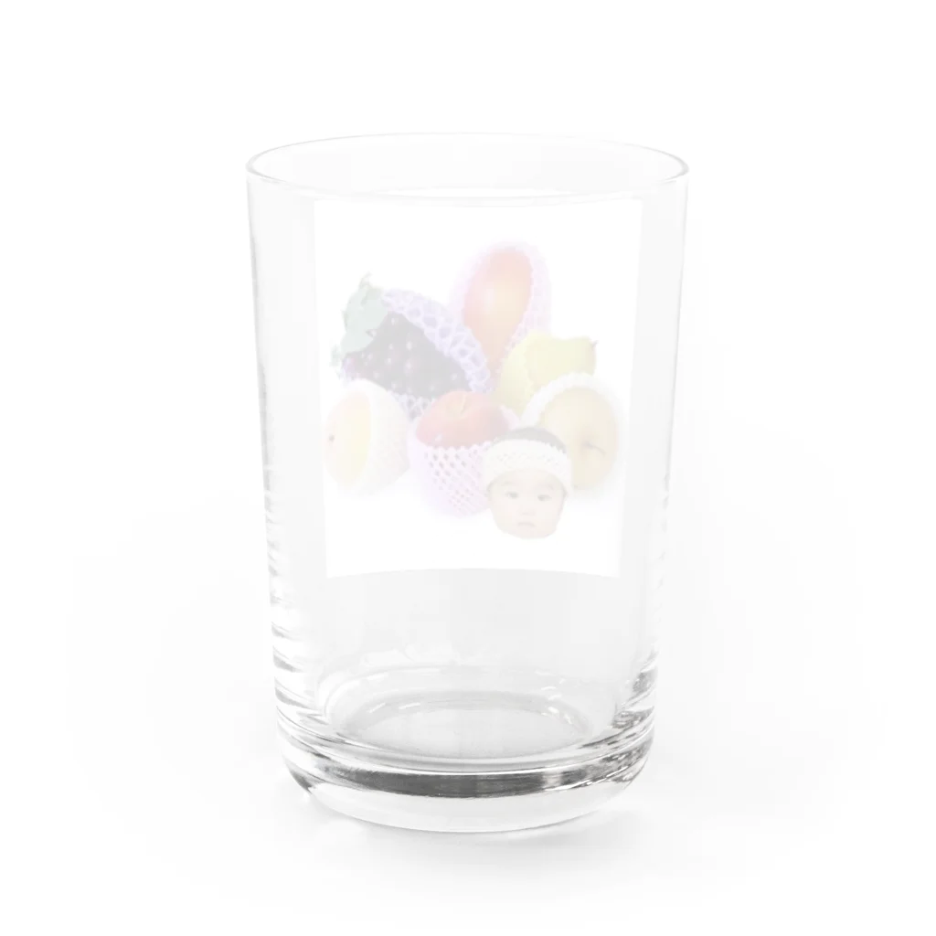 GNCのUICHI FRUIT  Water Glass :back