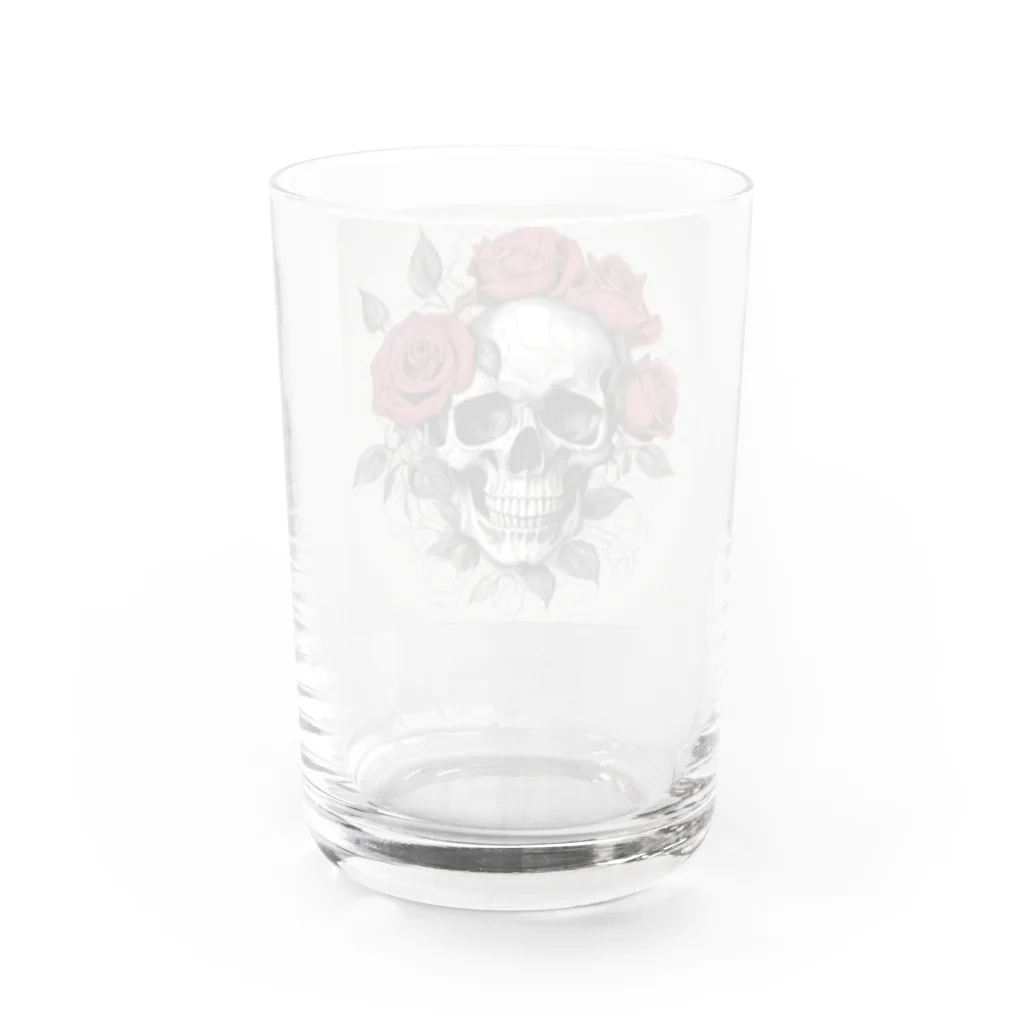 kinglureのローズドクロ Water Glass :back