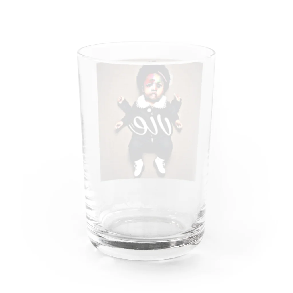 vieのBLACK_BABY Water Glass :back