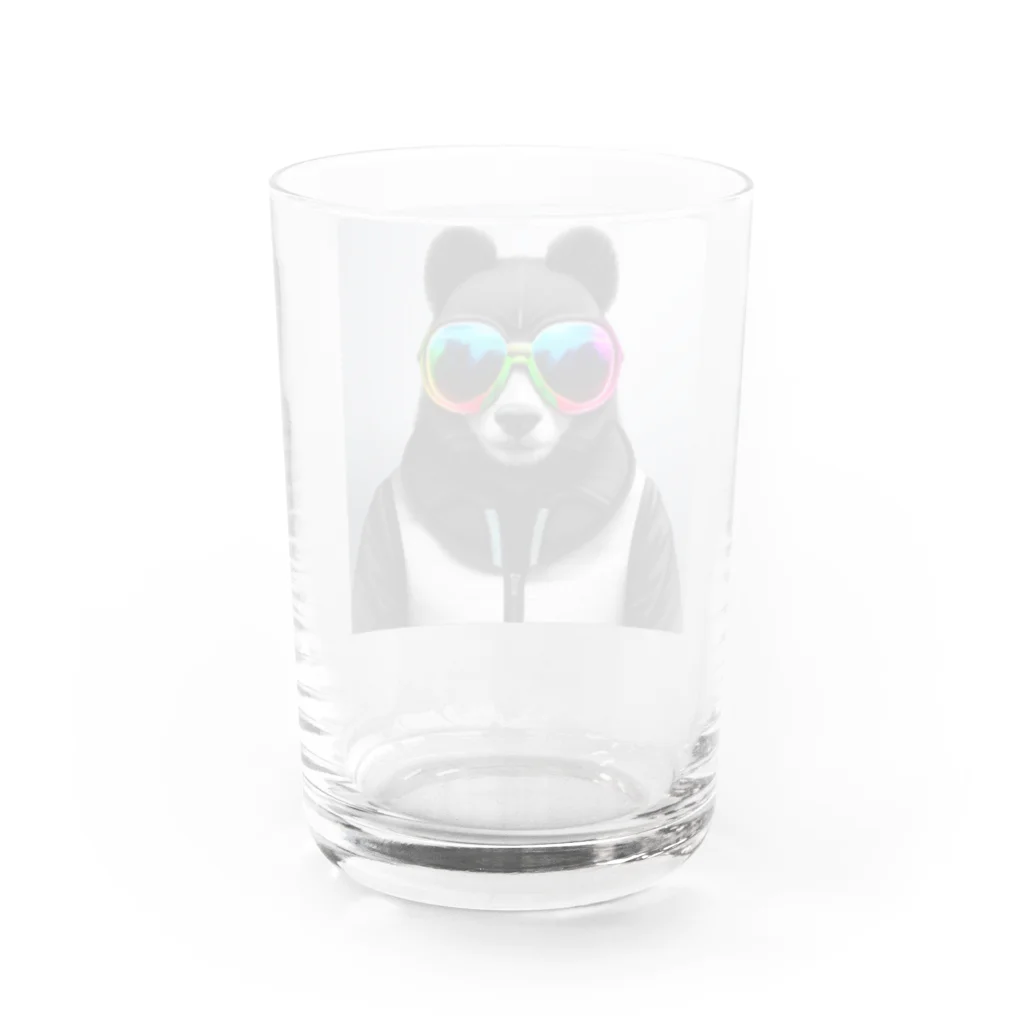 MariElegantのワイルドパンダ Water Glass :back