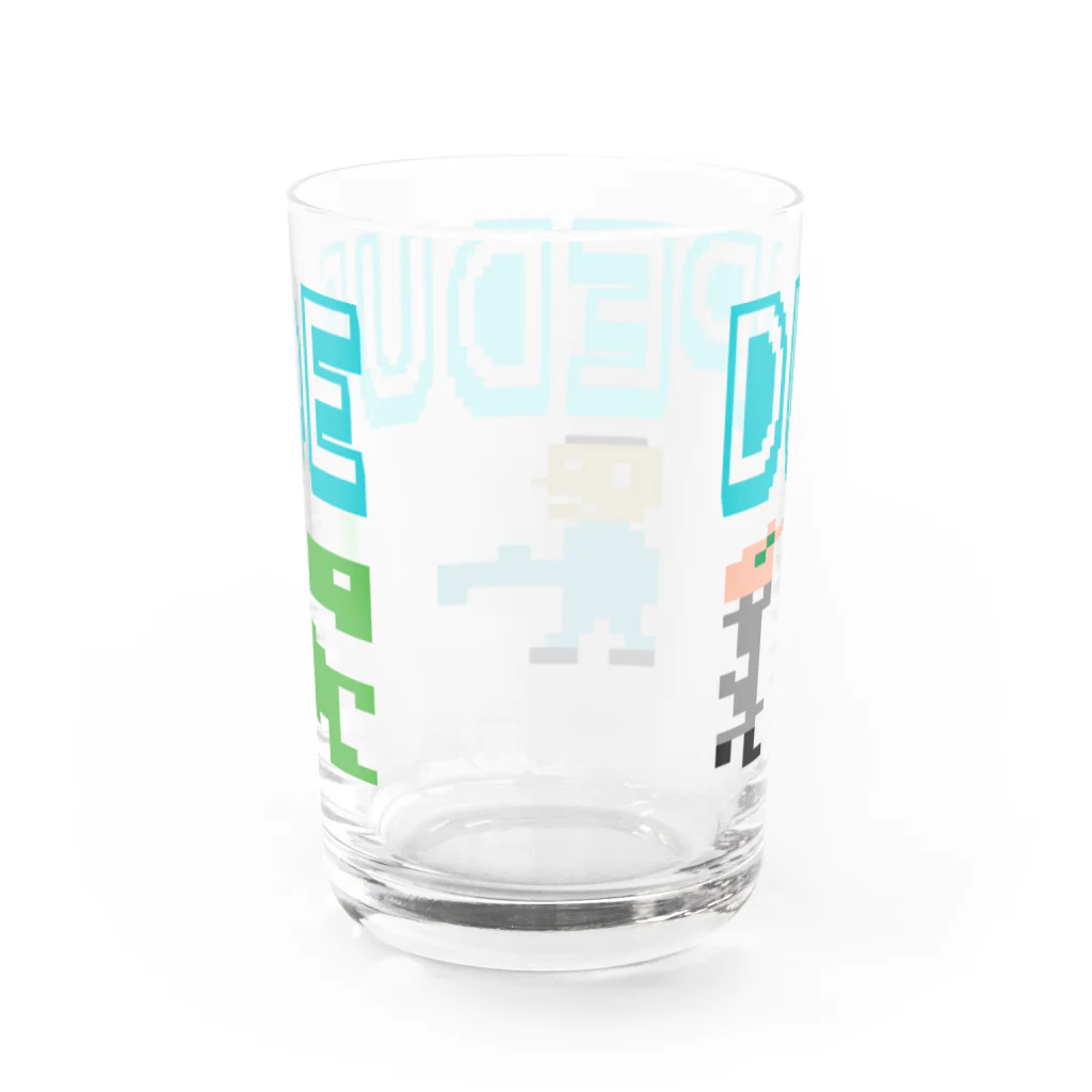 AREA247 <エリア247>  / DUPUDUDE / ATTACK OF THE 50 FEET GEEKSのDUPE DUDE "3, that’s a magic number" Water Glass :back