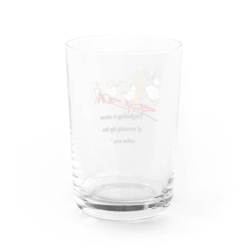 アルアルのseason Water Glass :back