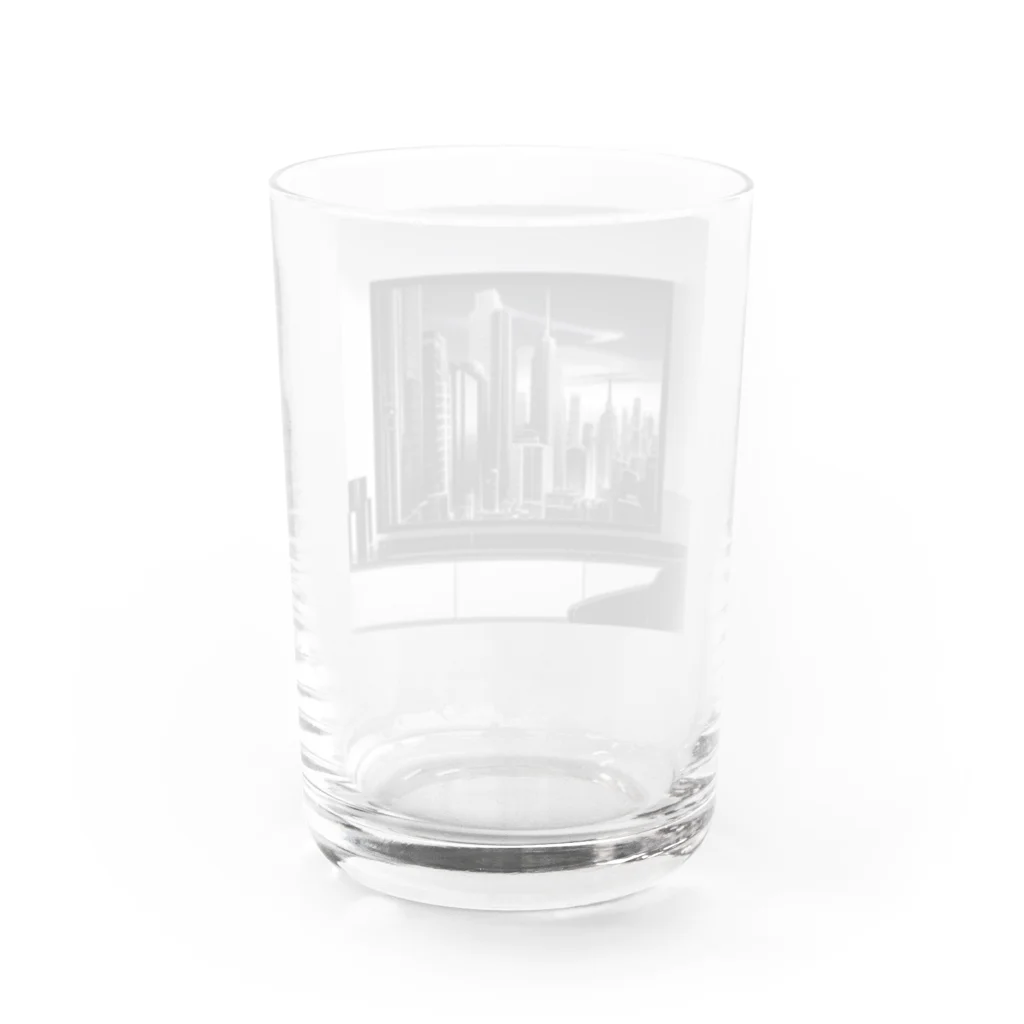  Neo Nature Threads（ネオ ネイチャー スレッズ）のUrbanEcho（都市のこだま） Water Glass :back