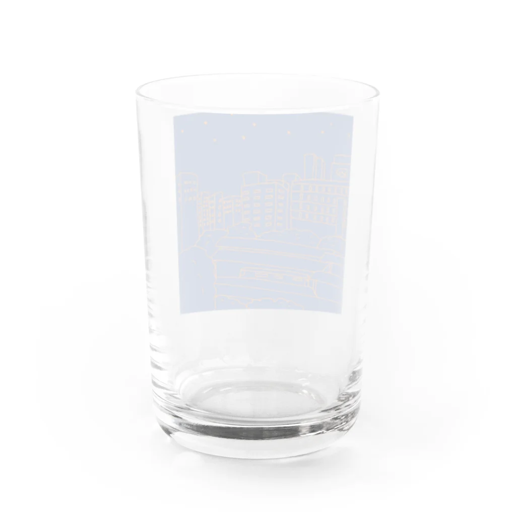 カシワギ商店のShinjuku Water Glass :back