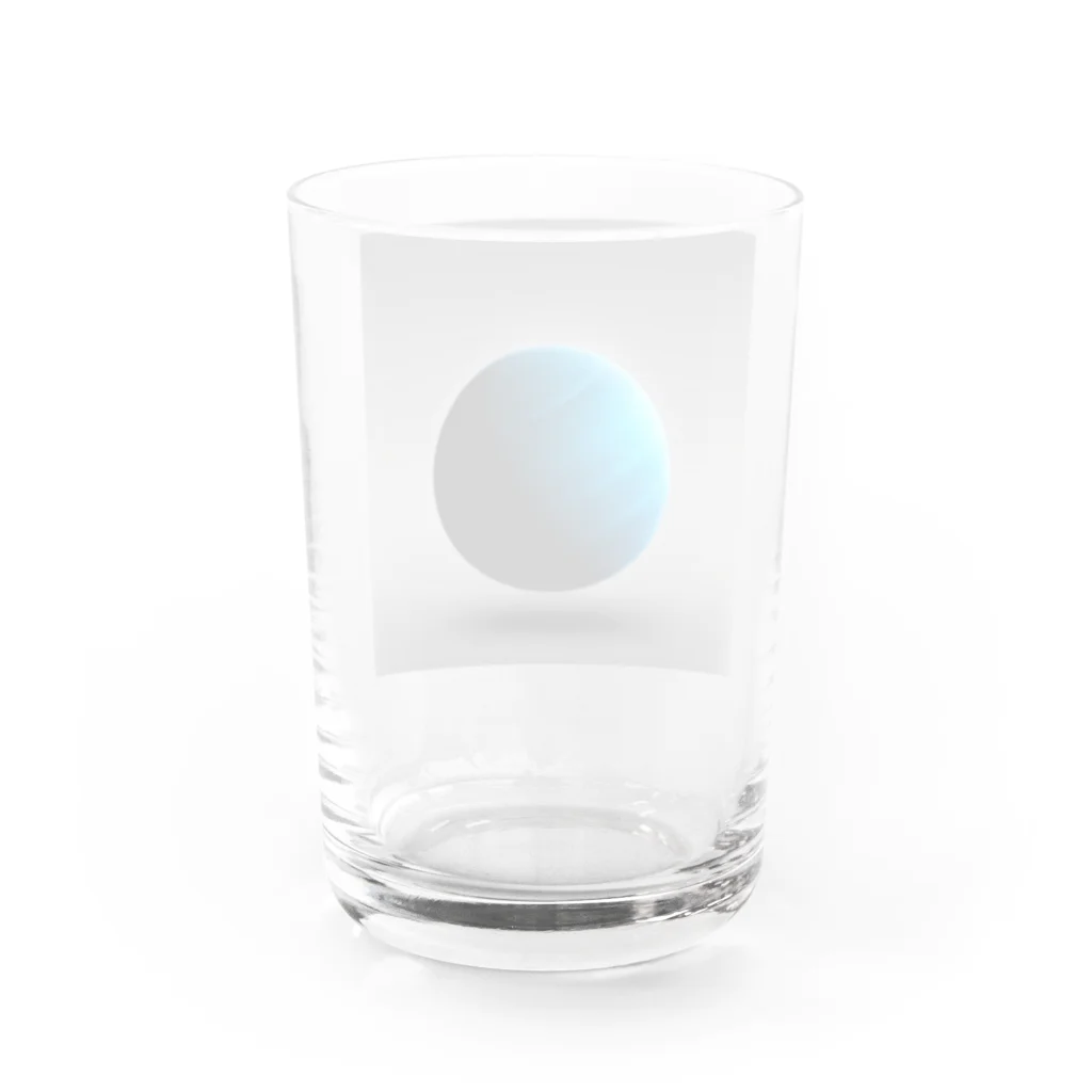 itacyoko(AIイラスト屋)の青い玉？すいせい？ Water Glass :back