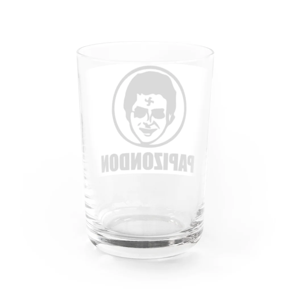 PAPIZONDONのPAPIZONDON パピコバル logo  Water Glass :back