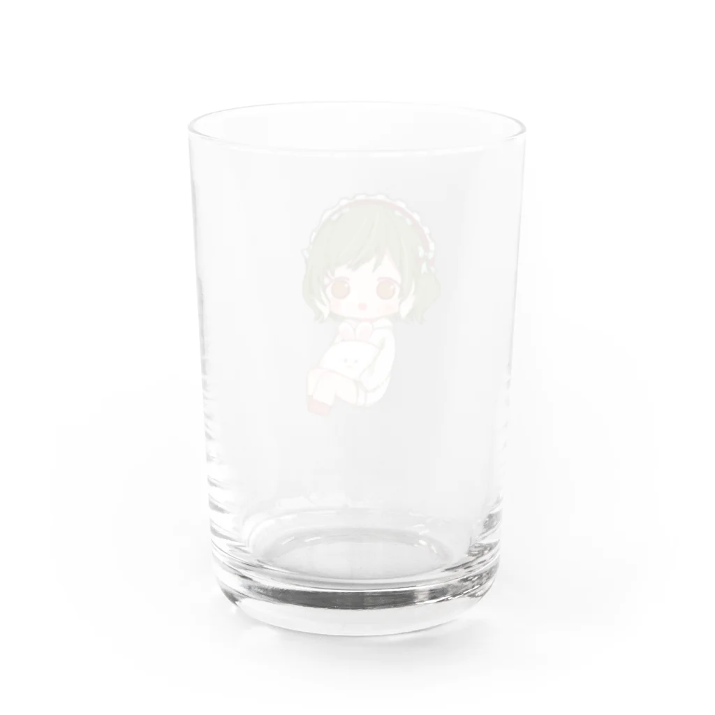 moy024のうさもいもい Water Glass :back