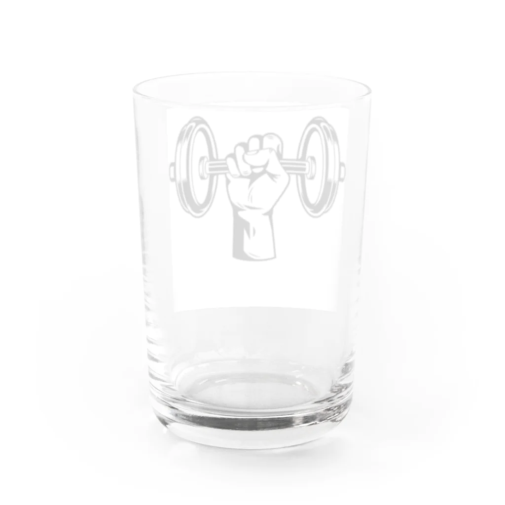 caoの店の筋トレ中 Water Glass :back
