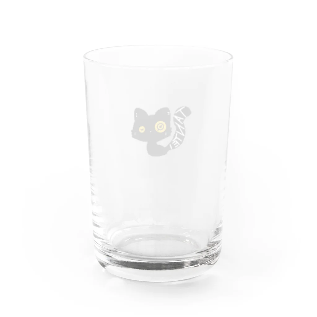 ねこ探偵局のミッケです。 Water Glass :back