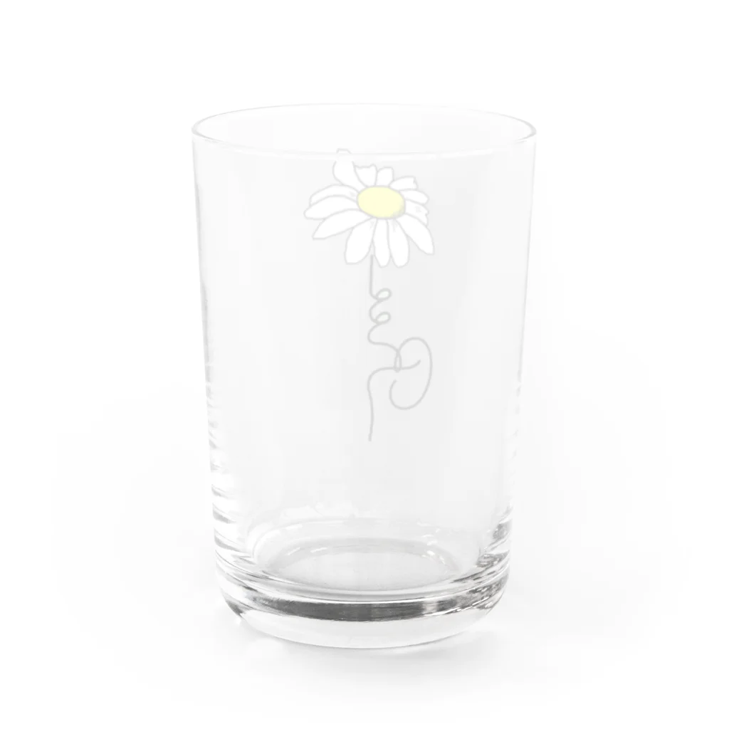 チームりぃの部室のRee Flower Water Glass :back