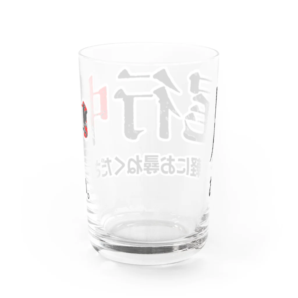 Bad Daddy at SUZURI の張り込み Water Glass :back