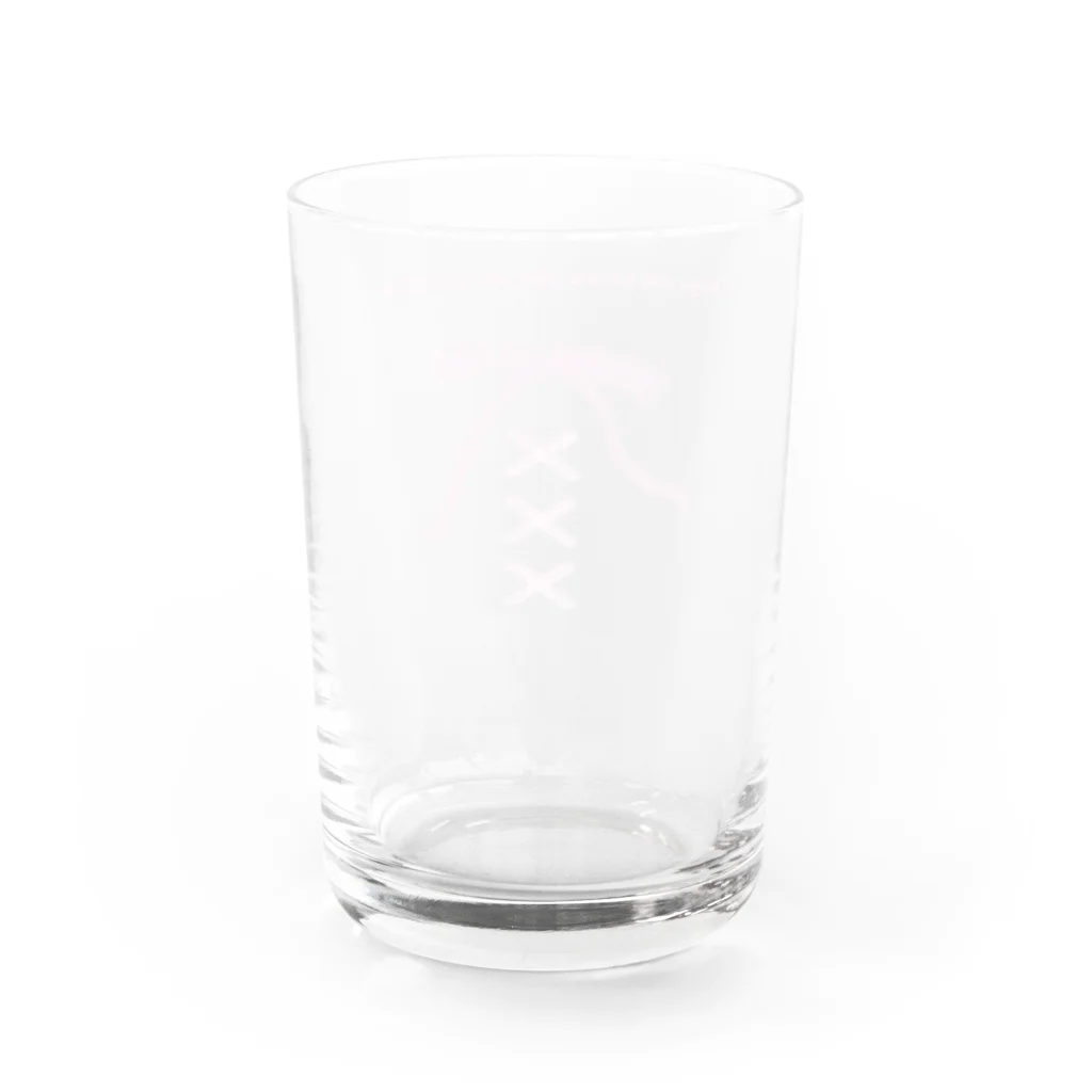 𝐀𝐣𝐢𝐥𝐥𝐨 𝐨𝐫 𝐑𝐢𝐛𝐛𝐨𝐧のpink Lace up Water Glass :back