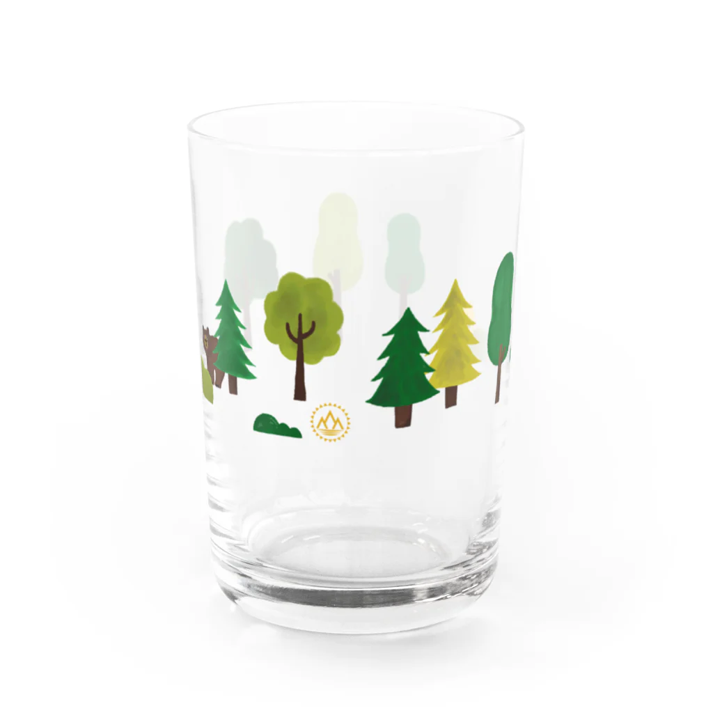 shiretoko-1の動物かくれんぼグラス Water Glass :back