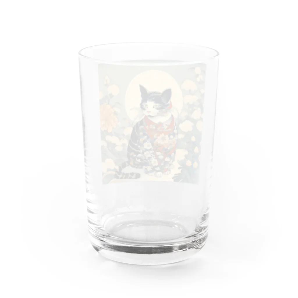 NECOSUIの花魅猫 グラス反対面
