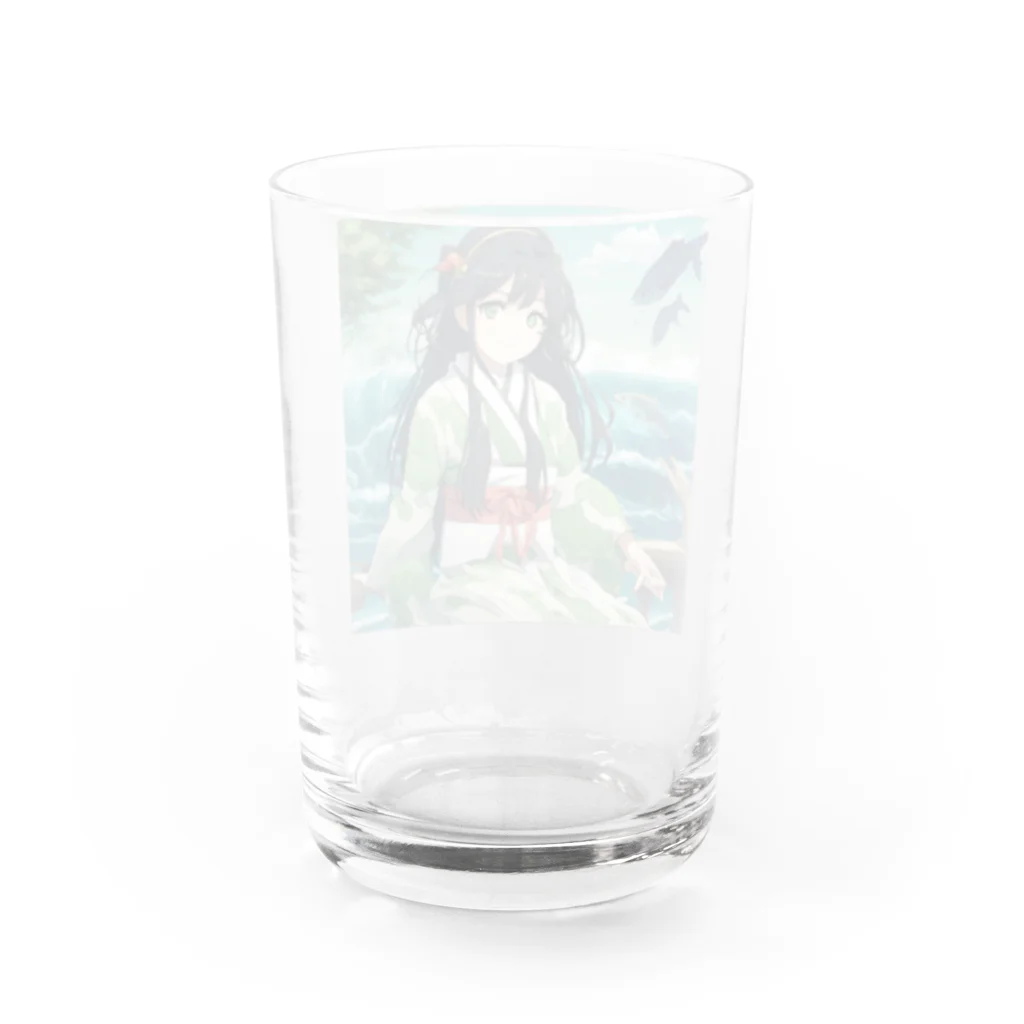 the blue seasonの大沢 あや（おおさわ あや） Water Glass :back