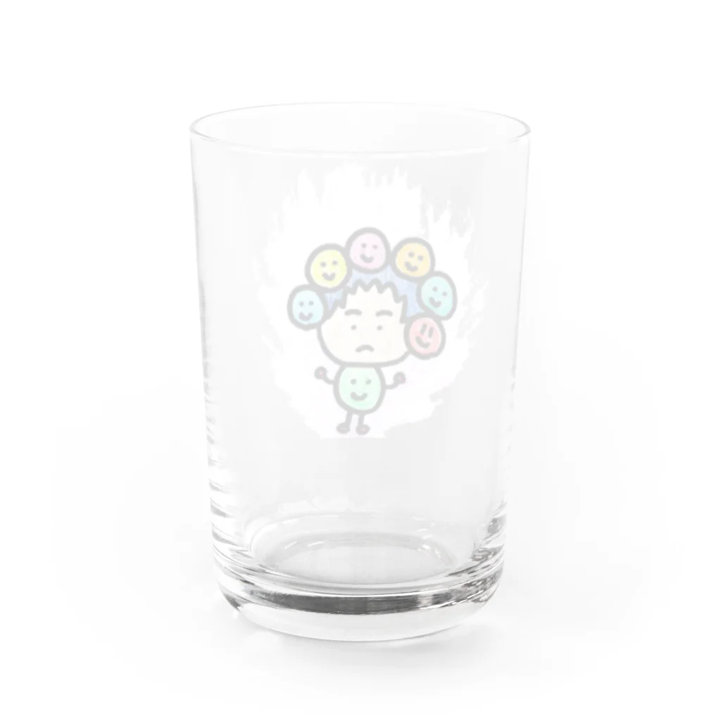 tmy_fのまるくん Water Glass :back