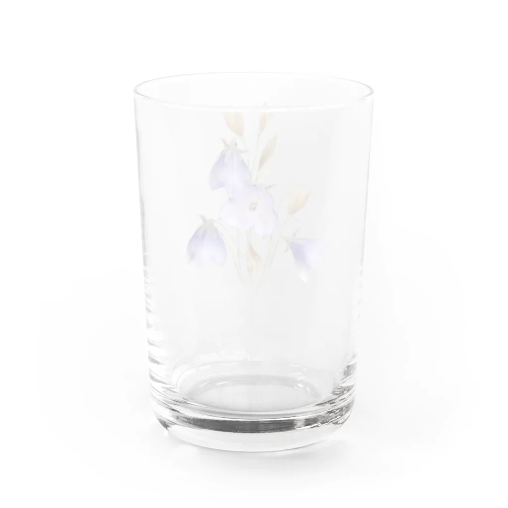 Atelier Petrichor Forestのキキョウ Chinese bellflower Water Glass :back