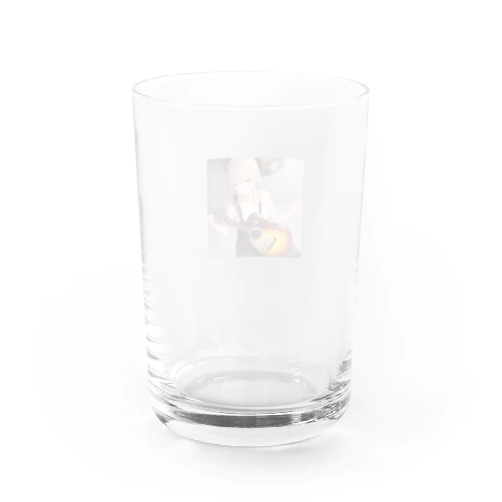 shop keiのギター娘 Water Glass :back