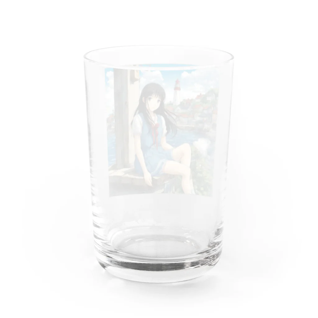 the blue seasonの松井 美穂（まつい みほ） Water Glass :back